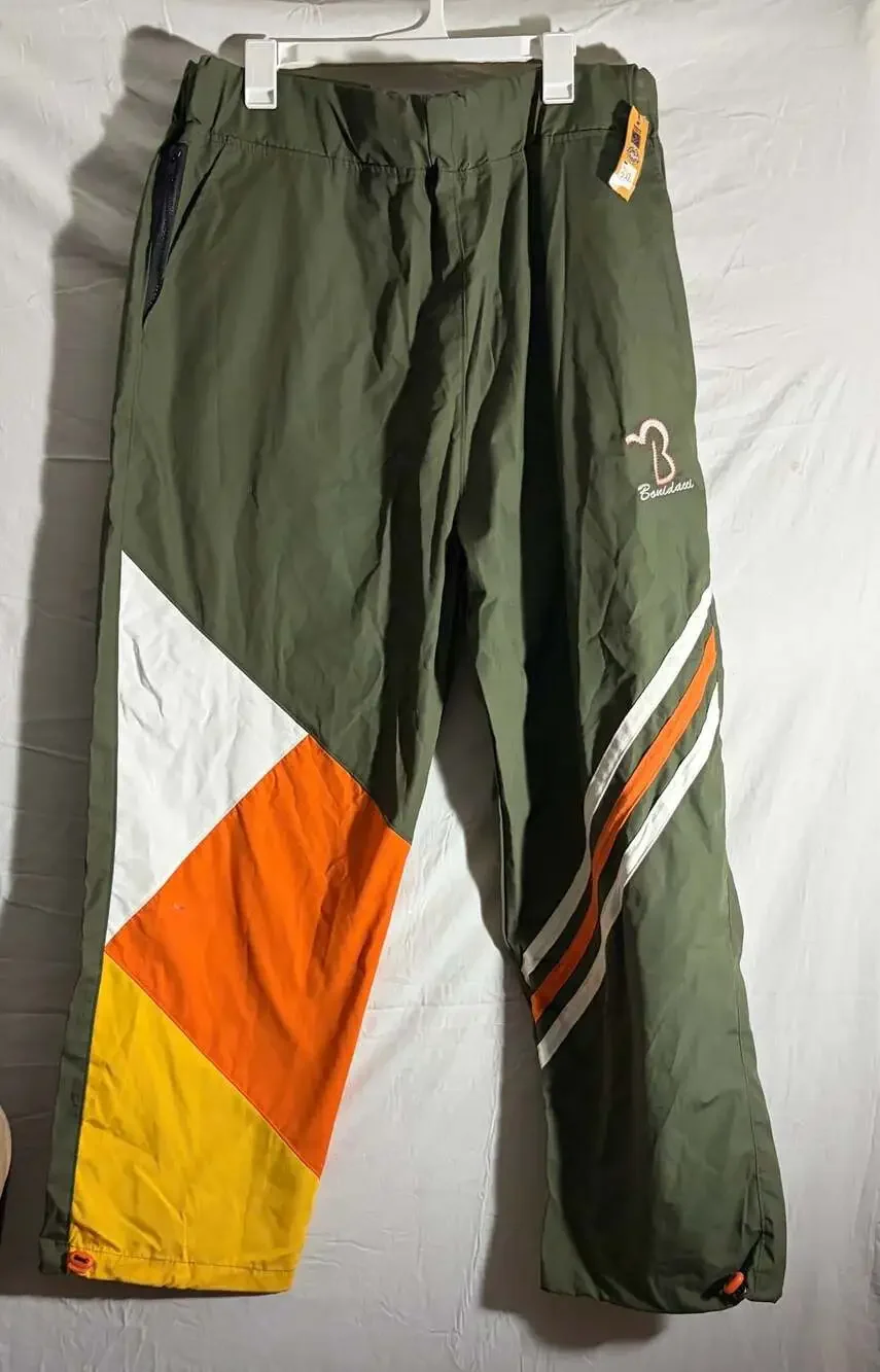 Bonidacci Collection Vintage 90s Colorblock Nylon Sweatpants